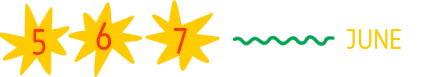5, 6, 7 of June